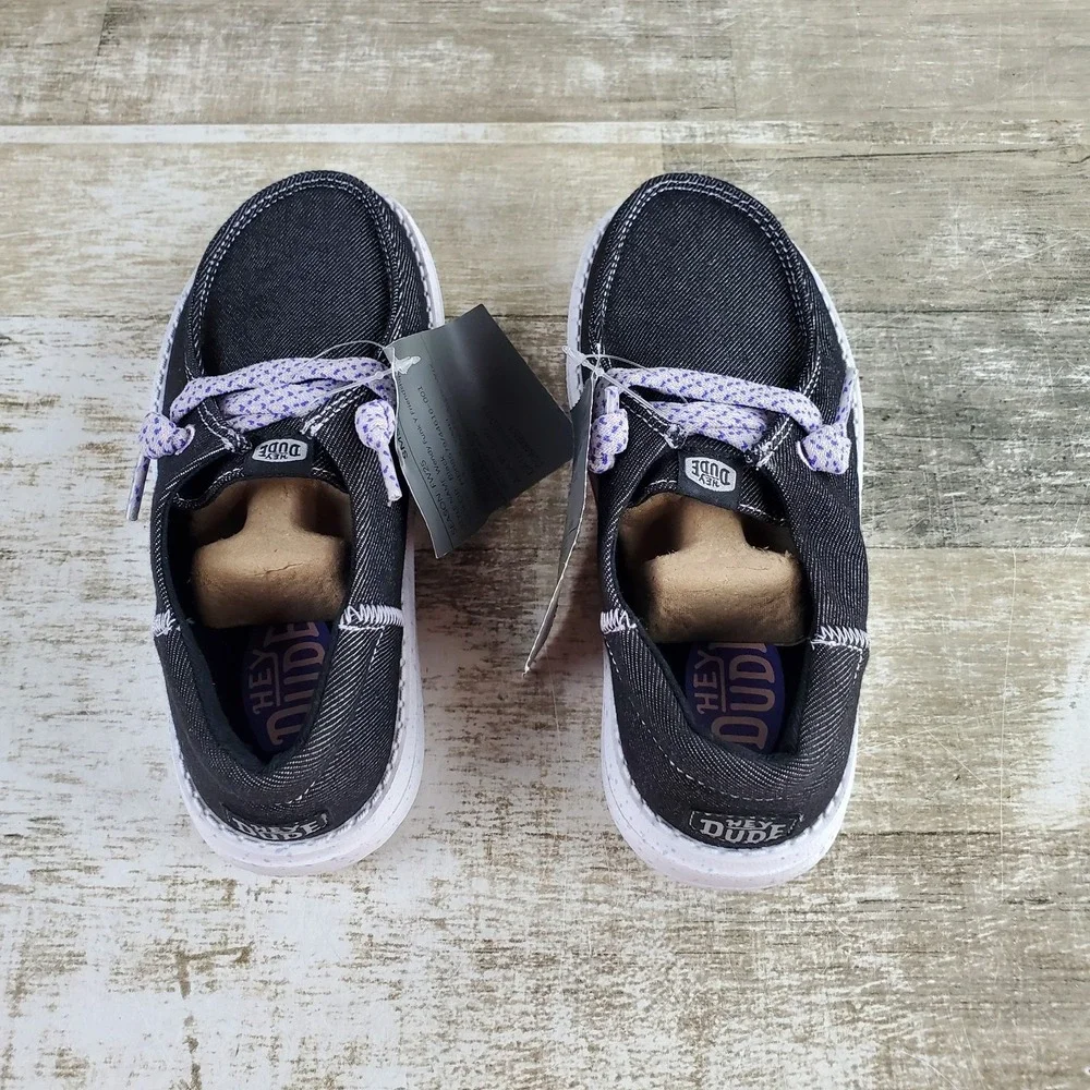 Hey Dude Wendy Funk Y Slip On Shoes Kids Sz 13 C13 Friendship Lace